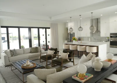 Luxury Living Room Design in Miami